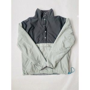 Adult Large Chubbies Gray Anatomy Bear Reversible Fleece Windbreaker Pullover